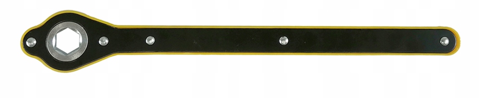 PODNOŚNIK SAMOCHODOWY LEWAREK TRAPEZOWY 2T + KLUCZ Waga produktu z opakowaniem jednostkowym 3 kg