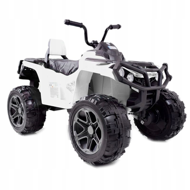 Wielki Quad 4X4, Amortyzatory, Miękkie Koła, Pilot, Wolny START,/LB886