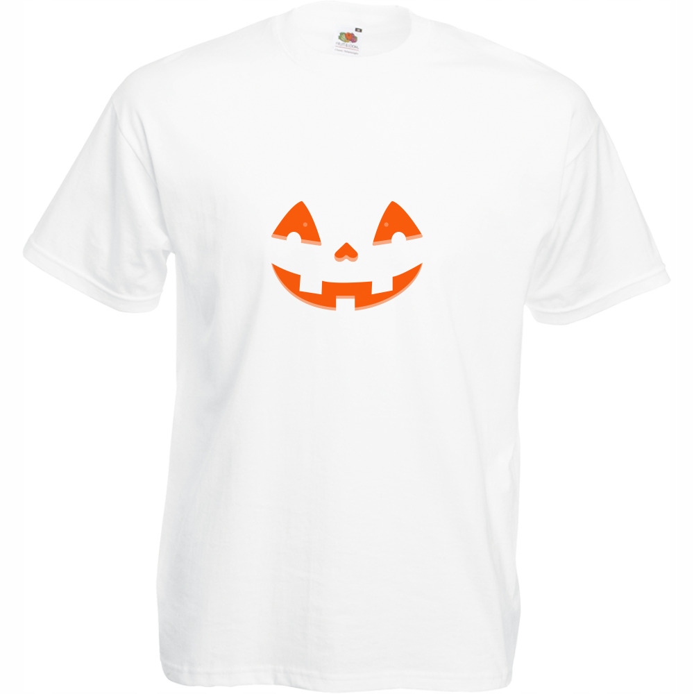

Koszulka scary halloween dynia M biała