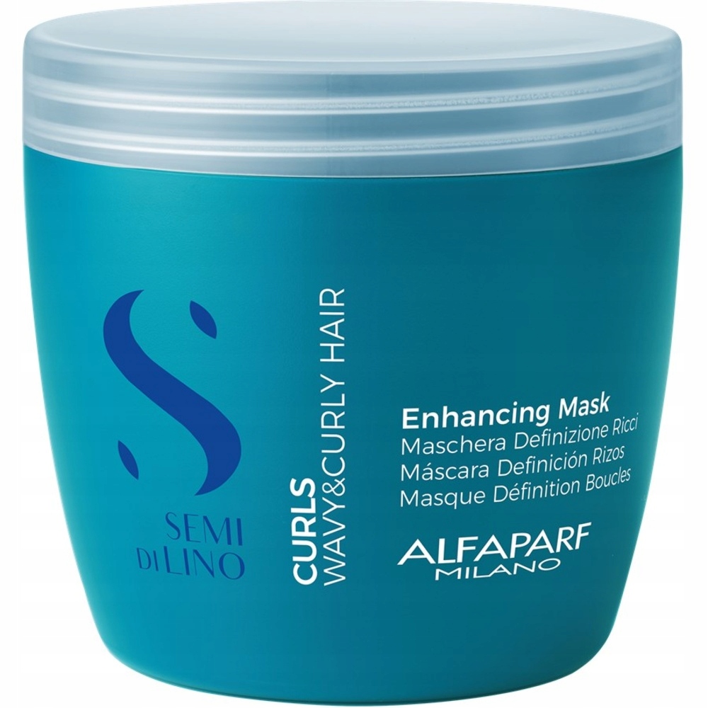 Alfaparf Semi DI Lino Curls Enhancing Mask Maska Pro Kudrnaté Vlasy 500 ml