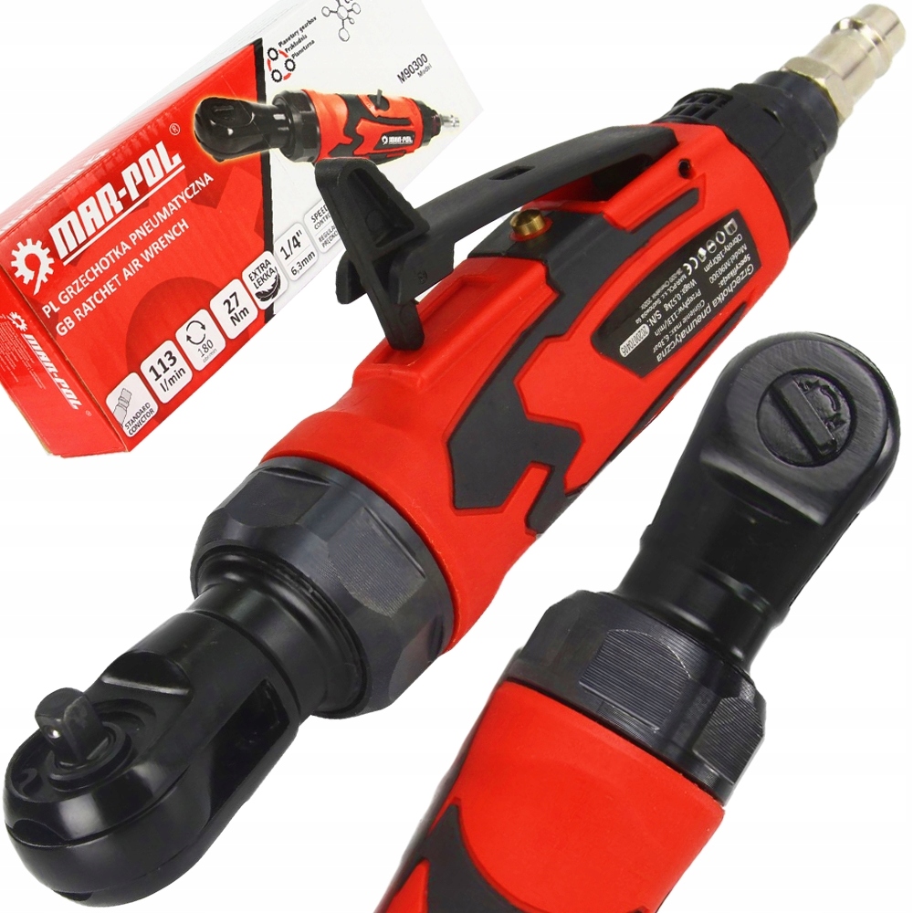 GRZECHOTKA PNEUMATYCZNA KLUCZ KATOWY 1 4 27Nm