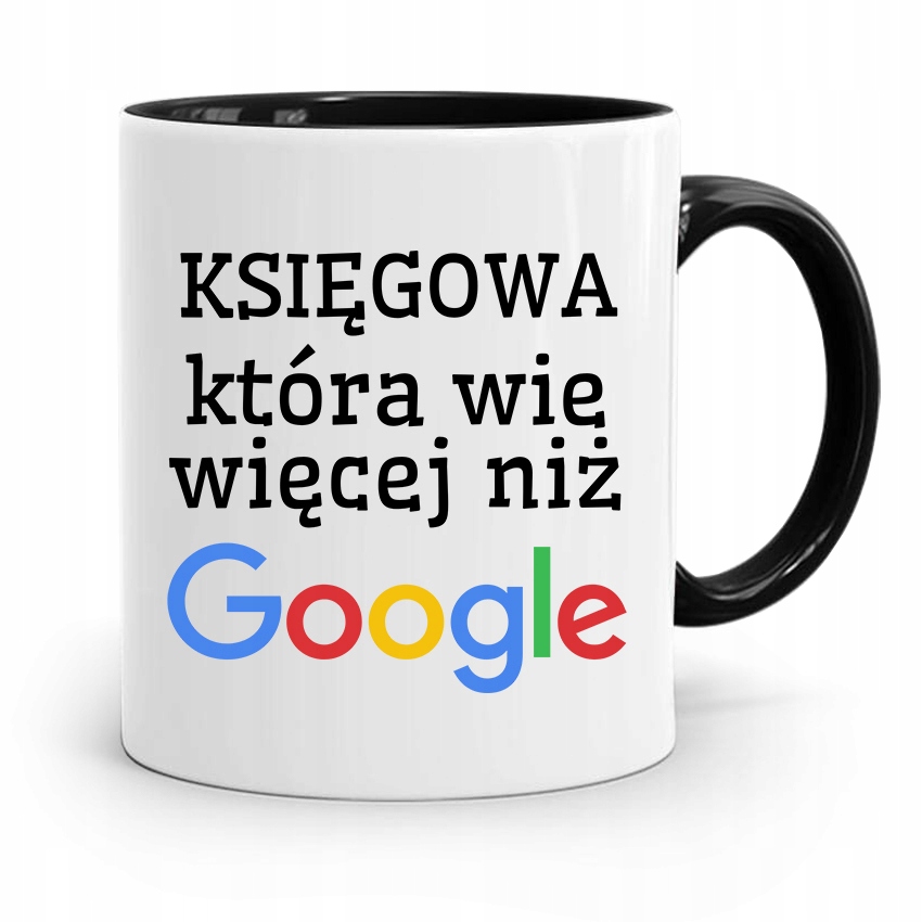 

Kubek Czarny Dla Księgowej Księgowego