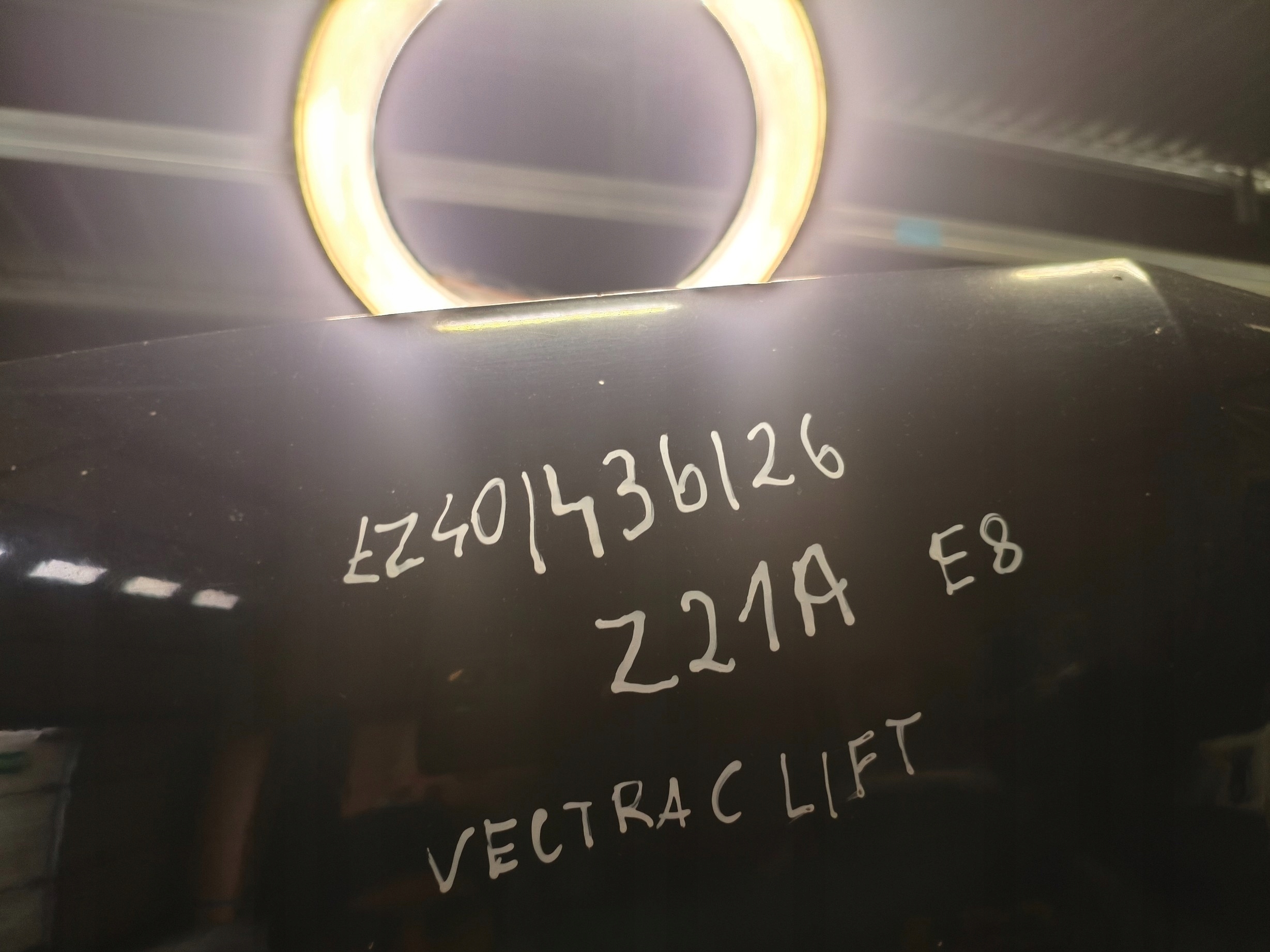 cofano OPEL VECTRA C LIFT Z21A