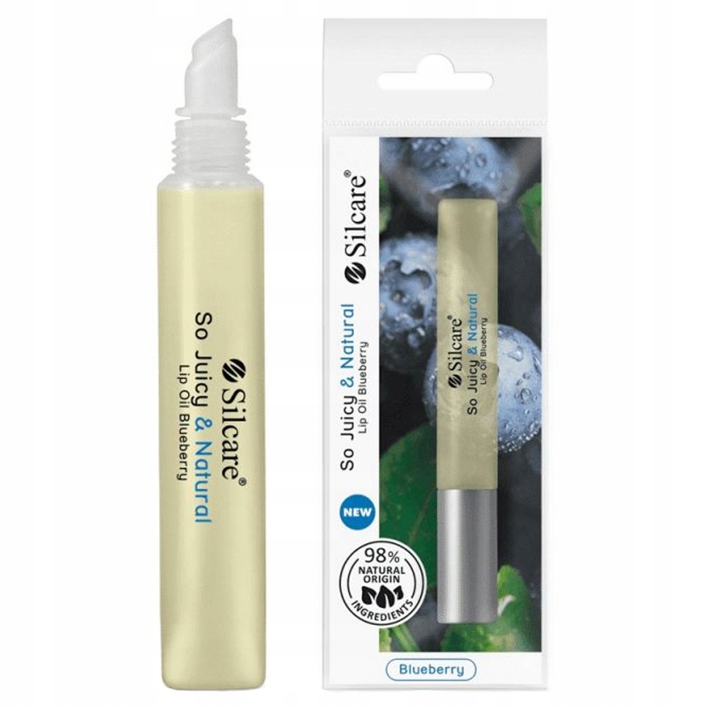 SILCARE LIP OIL OLEJEK DO UST 10ml - BORÓWKOWY