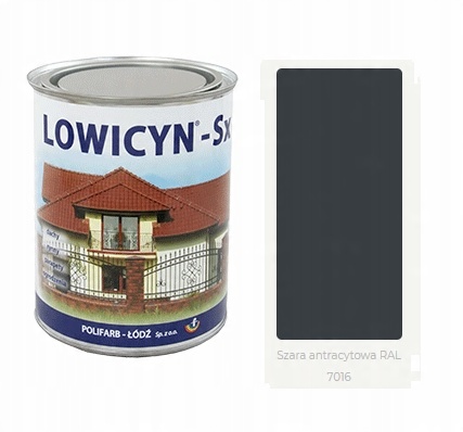 

Lowicyn Sx 0,8l dach Szary Antracyt 7016 Połysk