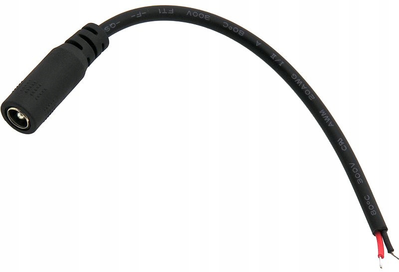 

Gniazdo zasilania DC 5.5x2.5 z kablem 15cm