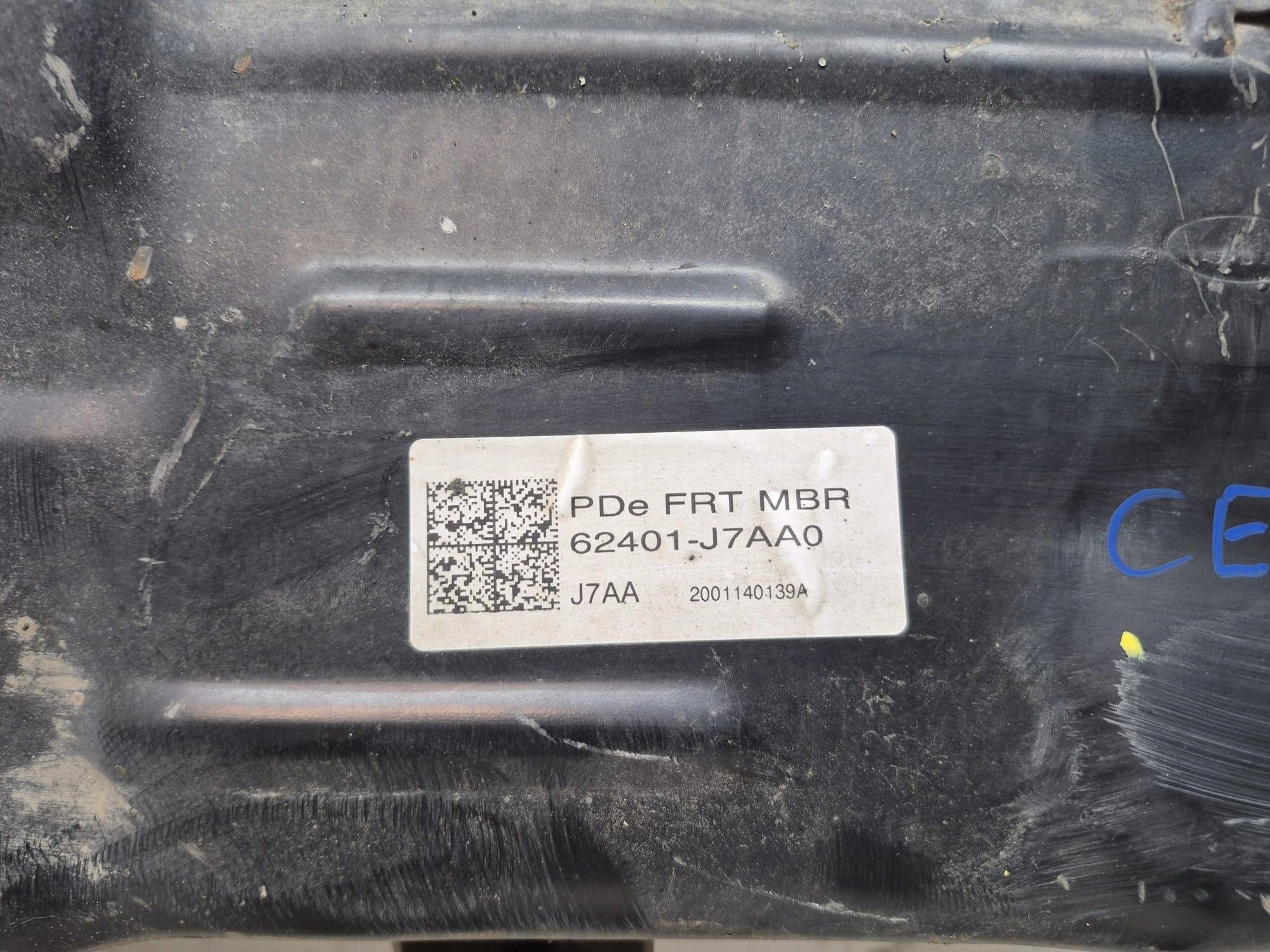 HYUNDAI I30 III CEED X-CEED axle beam front subframe springing sider 62401-J7AA0