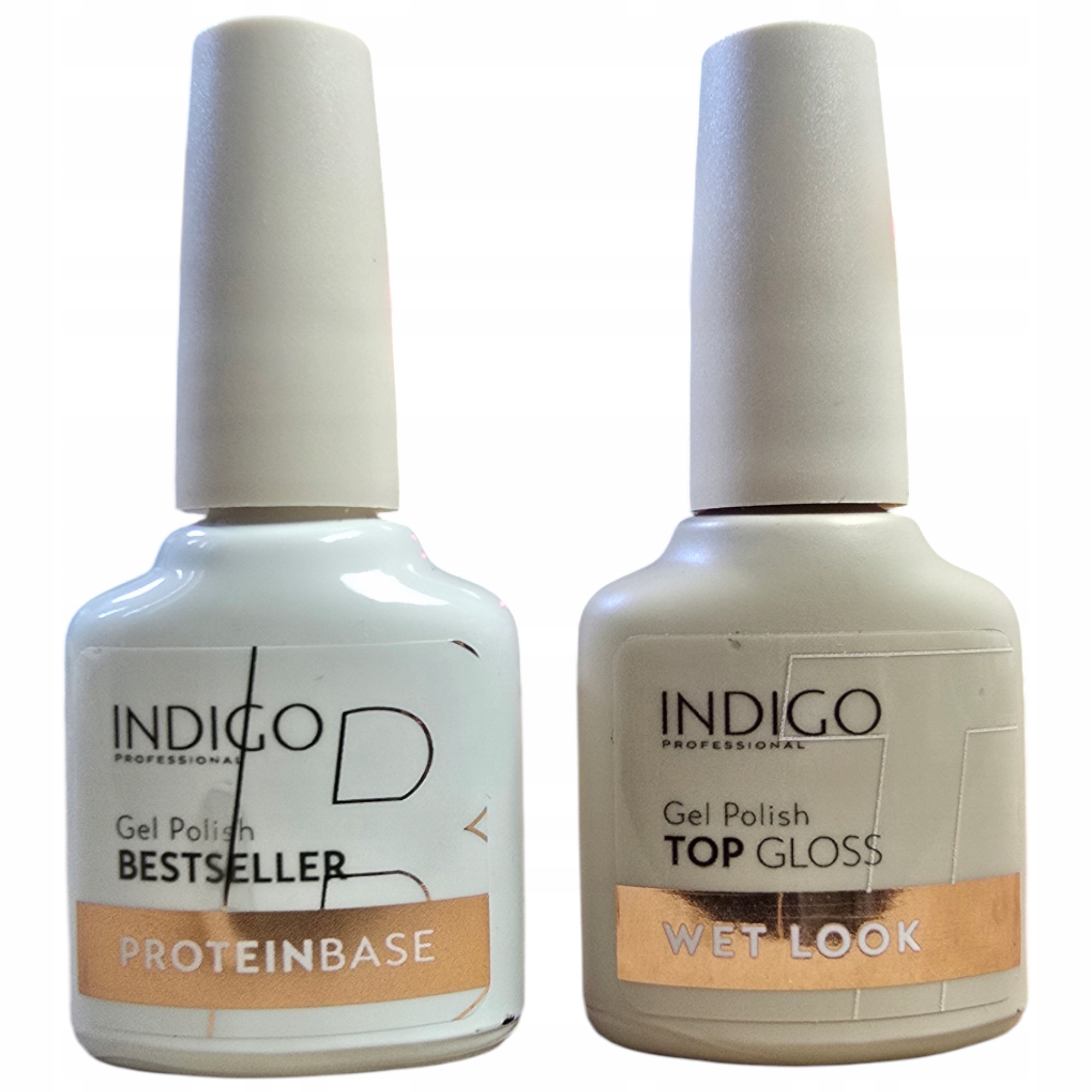 Indigo Top Wet Look 7 ml Proteinová báze 7 ml hybridní sada na manikúru
