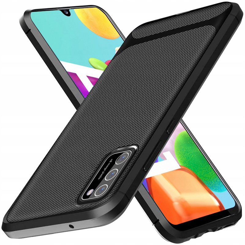 

Etui Karbon Lux Case do Samsung Galaxy A41 + Szkło