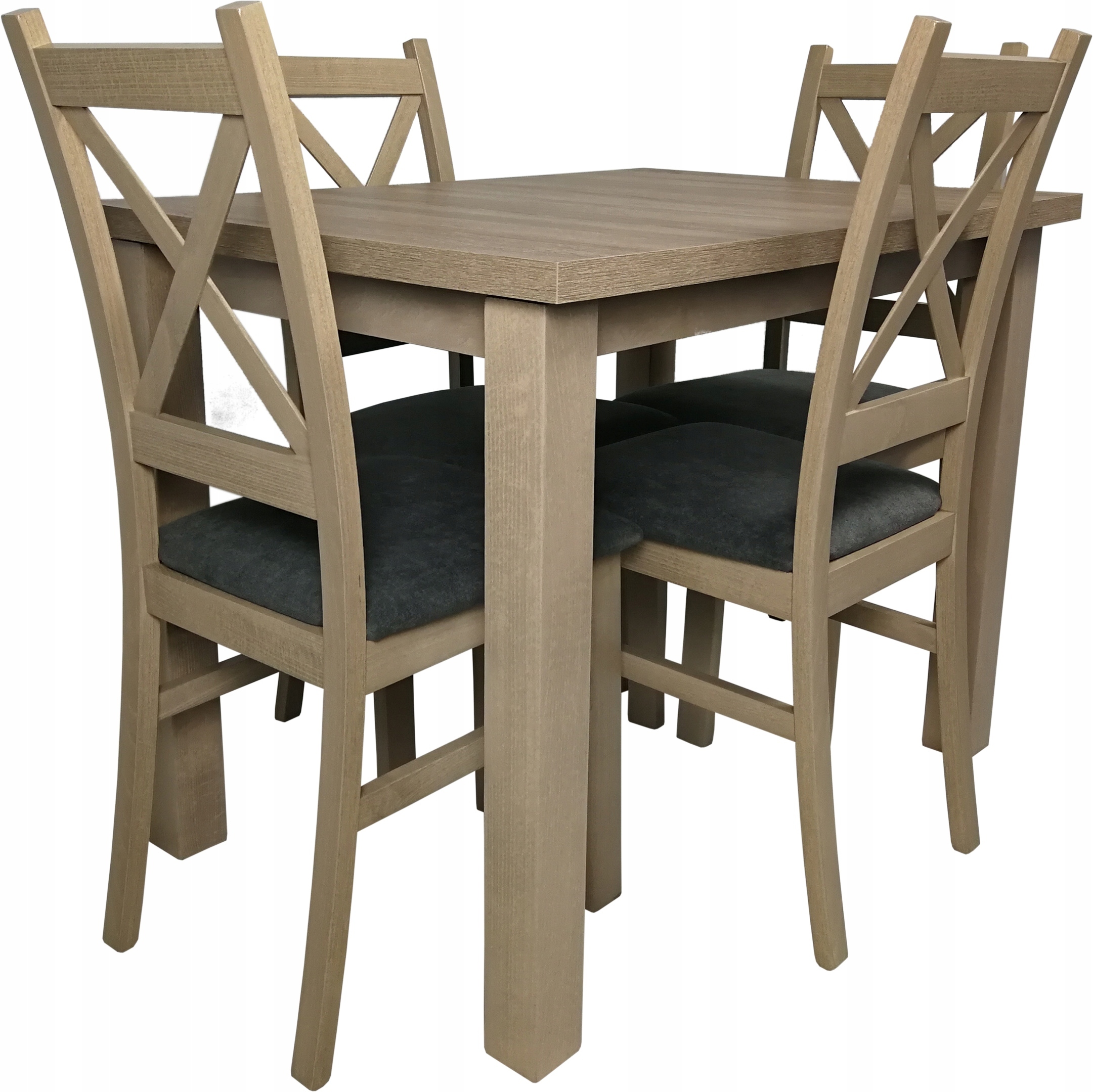 

stół 100/70 4 krzesła Skandi styl skandynawski