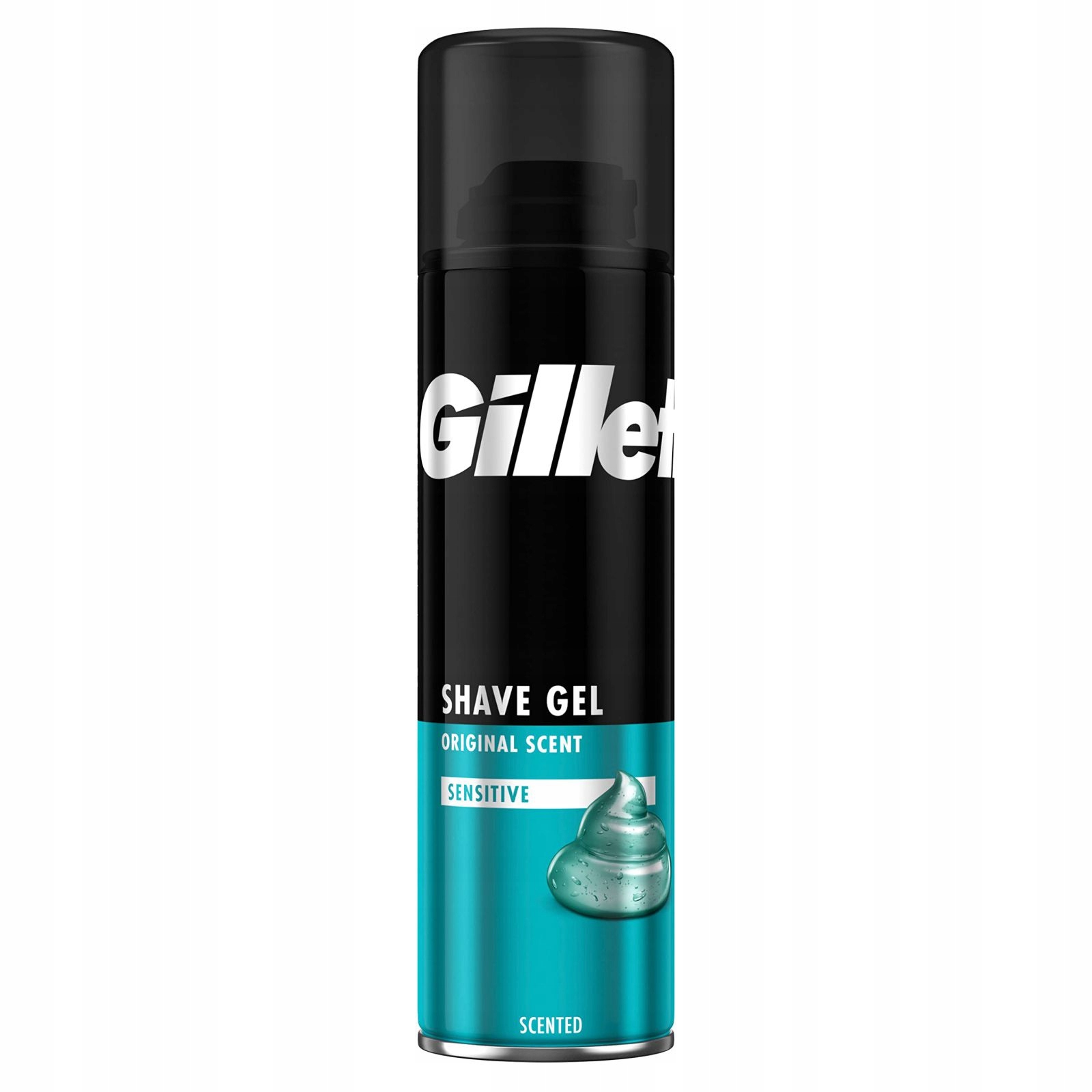 Gillette Hedvábný Gel Na Holení Pro Citlivou Pokožku 200 ML