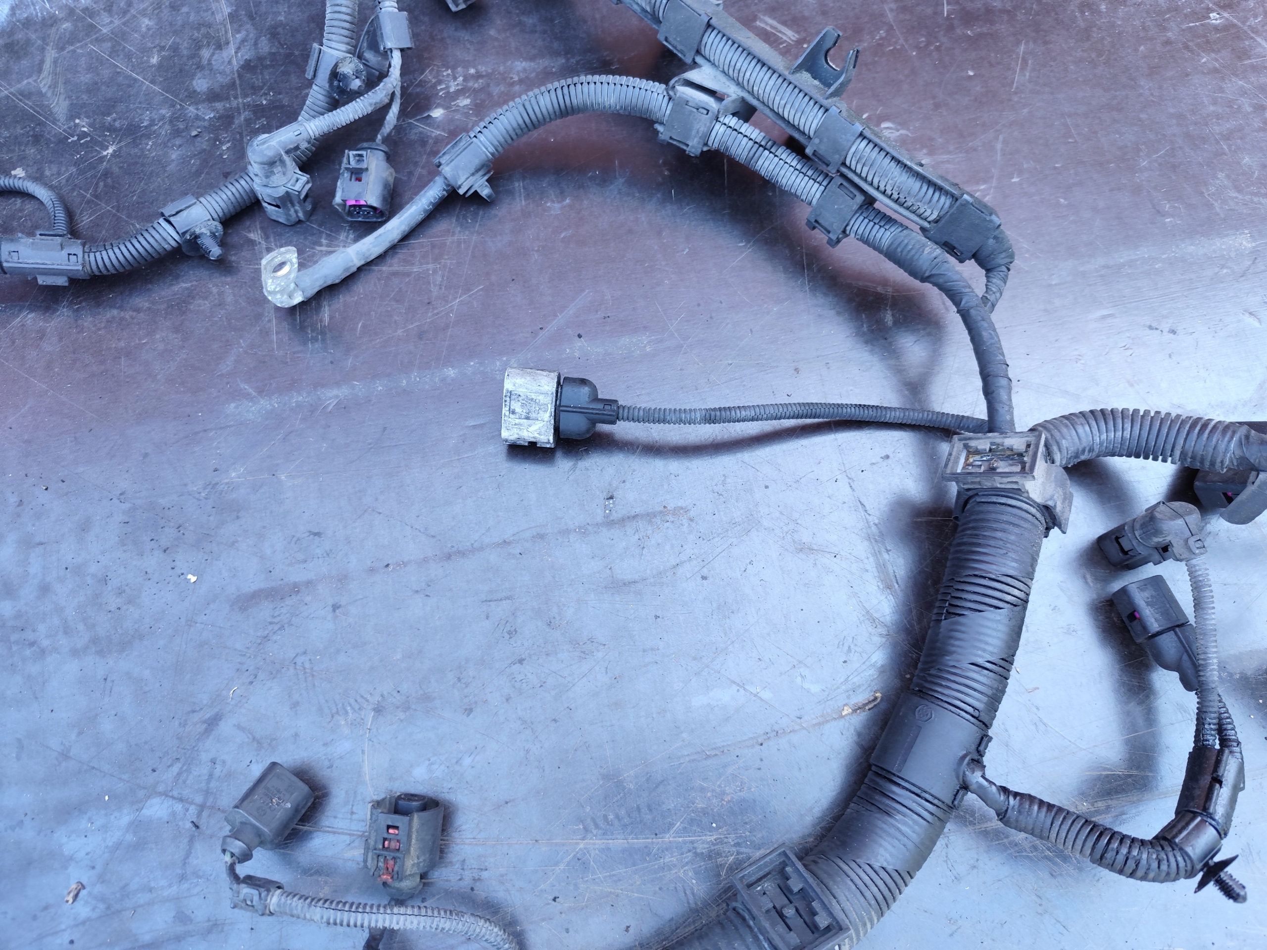 VW T5 2.5 TDI cablaggio cablaggio Motore MANUAL 7H0971087DA