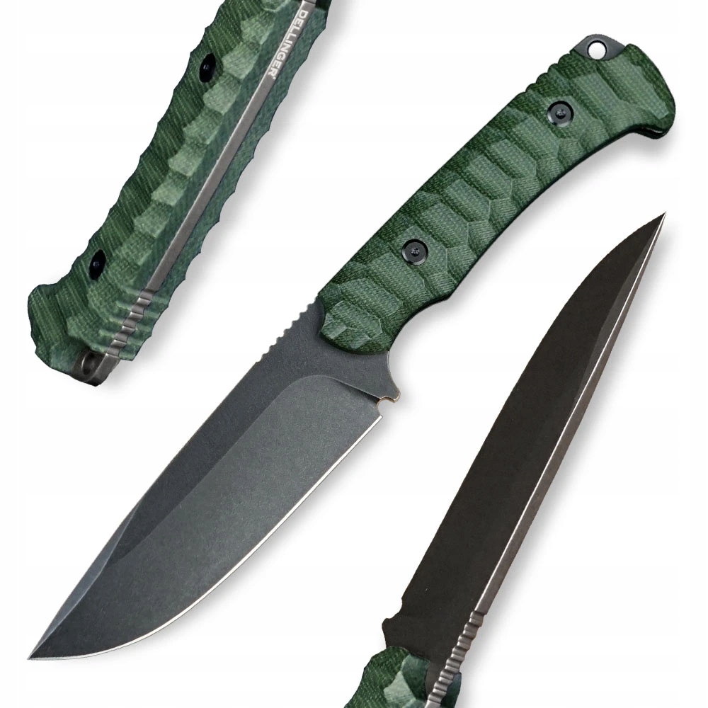 Taktický nůž Dellinger Protector Army DC53 Black Coating