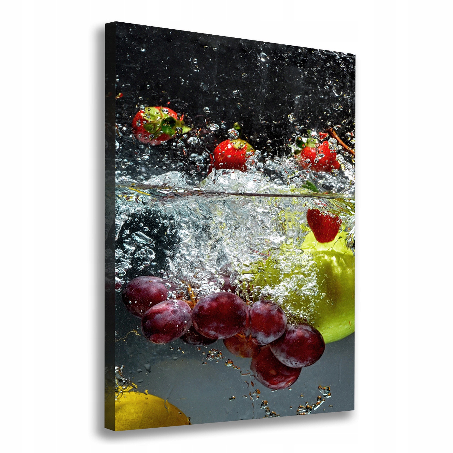 

Foto obraz na płótnie Owoce pod wodą 70x100 cm