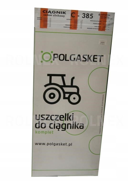 Sada těsnění motoru hlavy TYP1604 Ursus C385 Polgasket SADA385-6-1