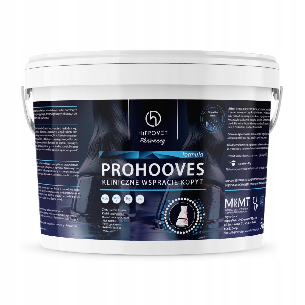 Hippovet Pharmacy ProHooves Formula – wsparcie kopyt problematycznych 7 kg