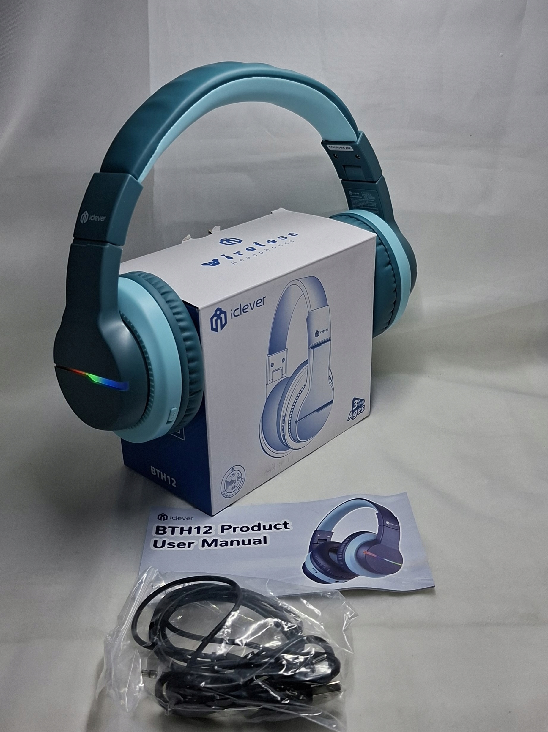 Słuchawki bezprzewodowe nauszne iClever BTH12