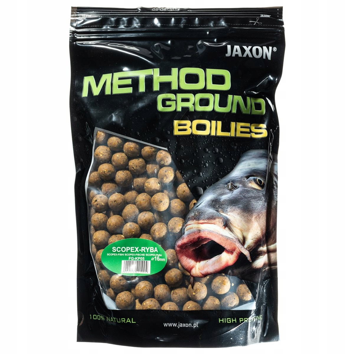 Kulki Proteinowe Jaxon 16mm 1kg 1000g Scopex-ryba