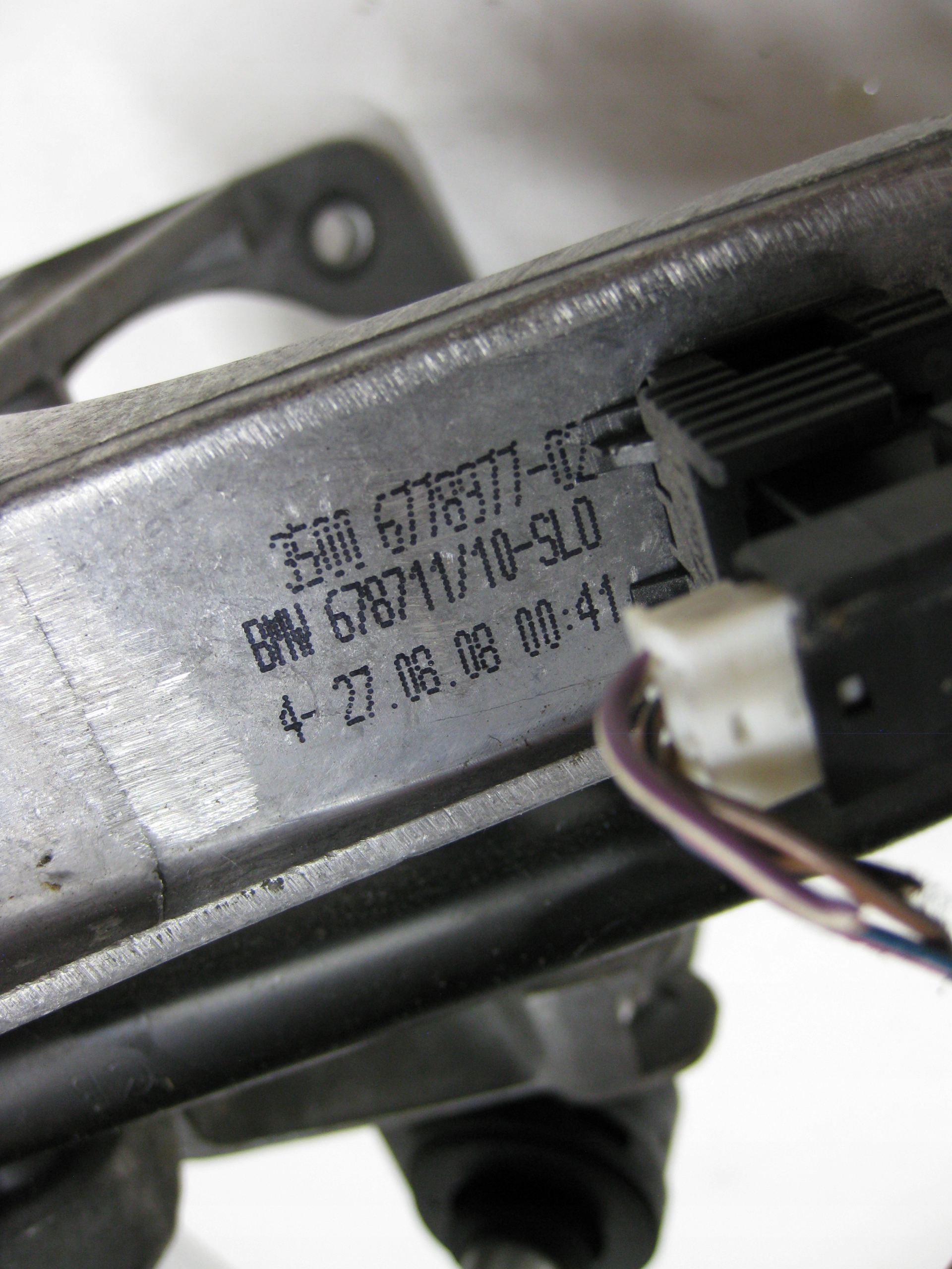BMW E87 08R Kupplungspedal Bremse 6778977
