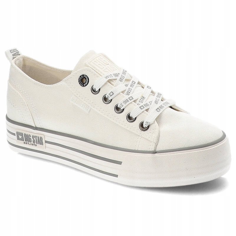 

Białe Trampki Big Star Modne Buty Damskie