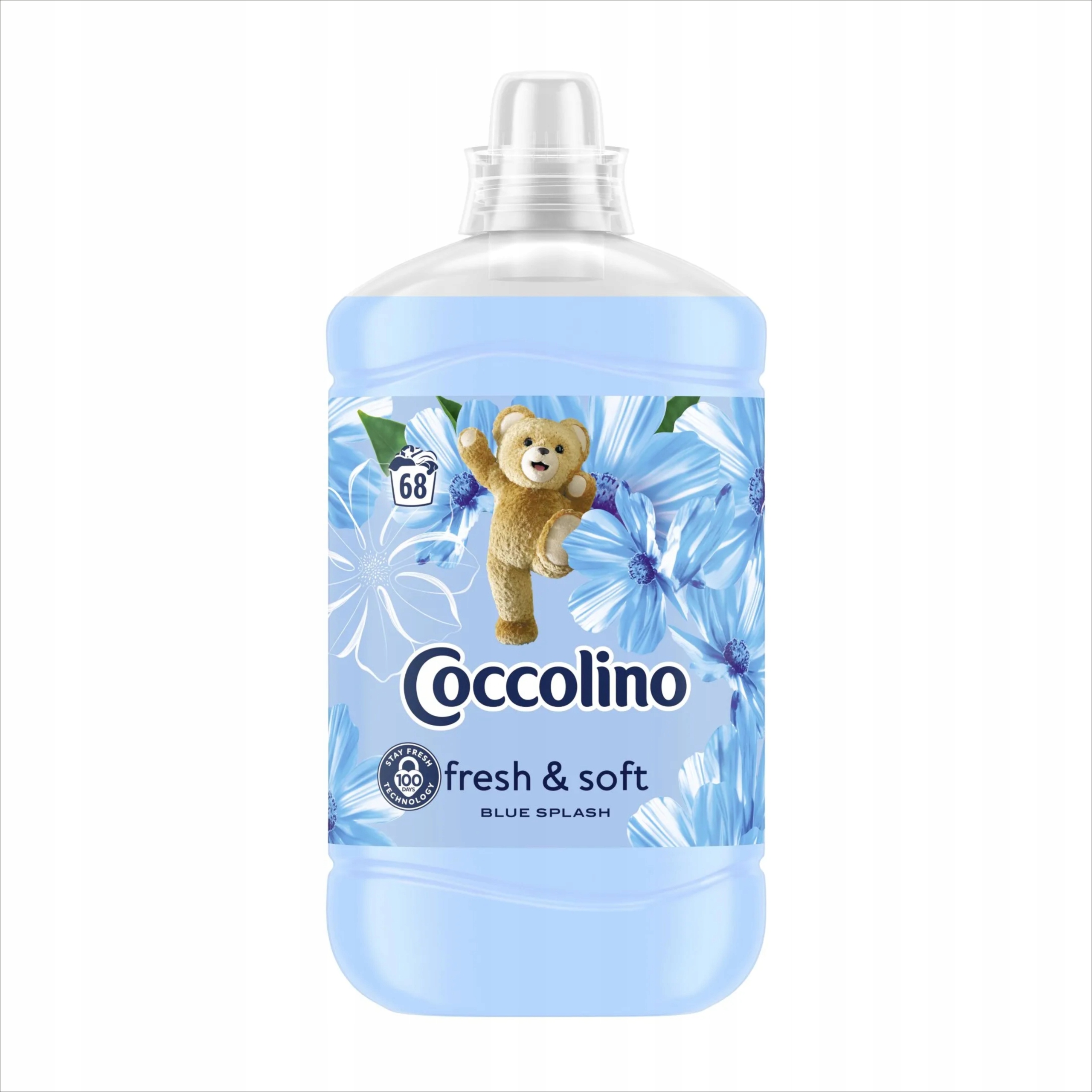 Levně 2x Coccolino Blue Splash Płyn do płukania tkanin ubrań 1700 ml