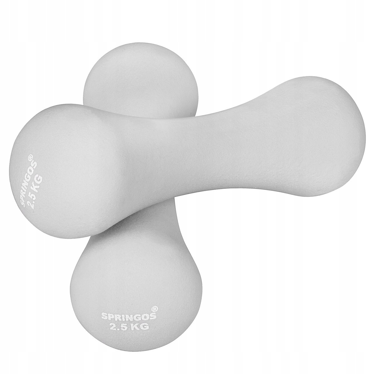 HANTLE HANTELKI 2x2,5 kg CIĘŻARKI FITNESS 5 KG Model FA1041