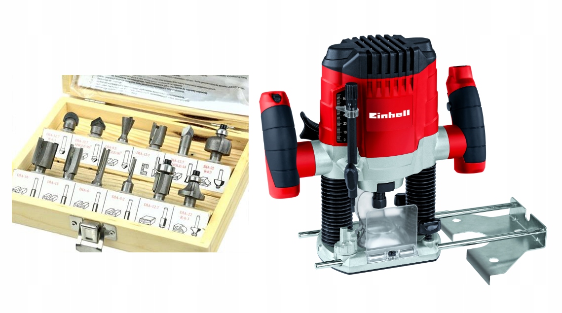 Einhell Horní Frézka Th-ro 1100 Frézy