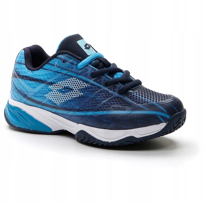 Juniorské Tenisové Boty Lotto Mirage 300 Alr Junior Blue/white 38