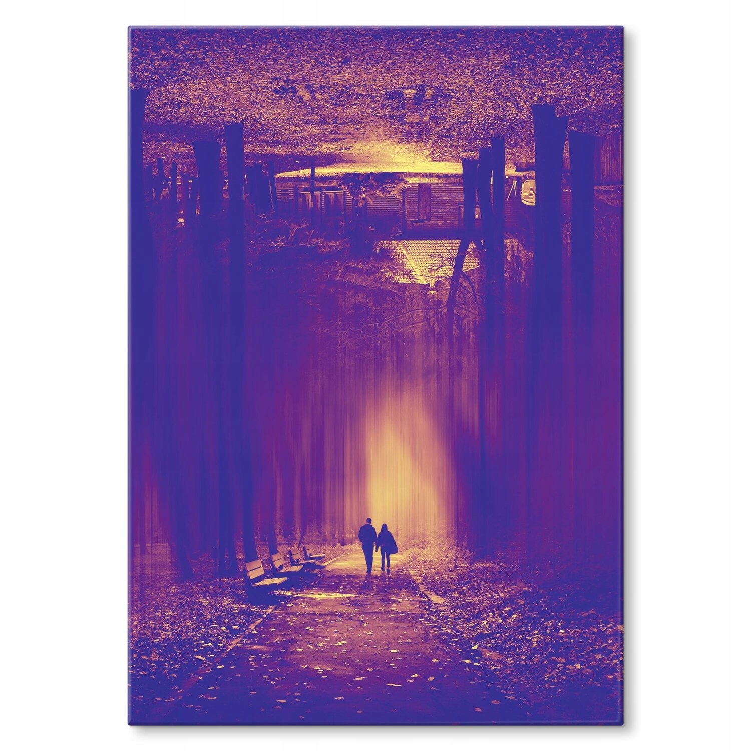 Kovový plakát Procházkový Dárek 42 x 59 cm
