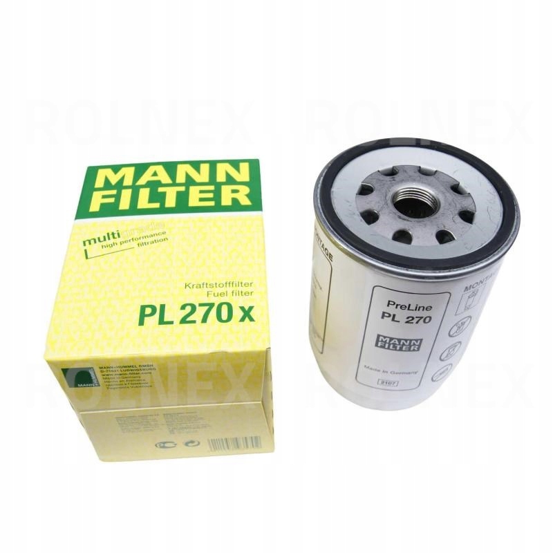 Palivový filtr Mtz Preline 270 Mann 41000362 PL270X