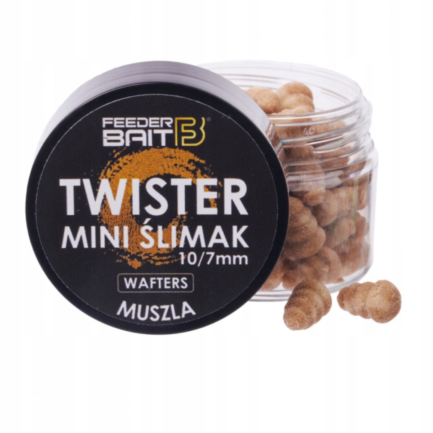 Feeder Bait Mini Ślimak Wafters Muszla 7/10mm