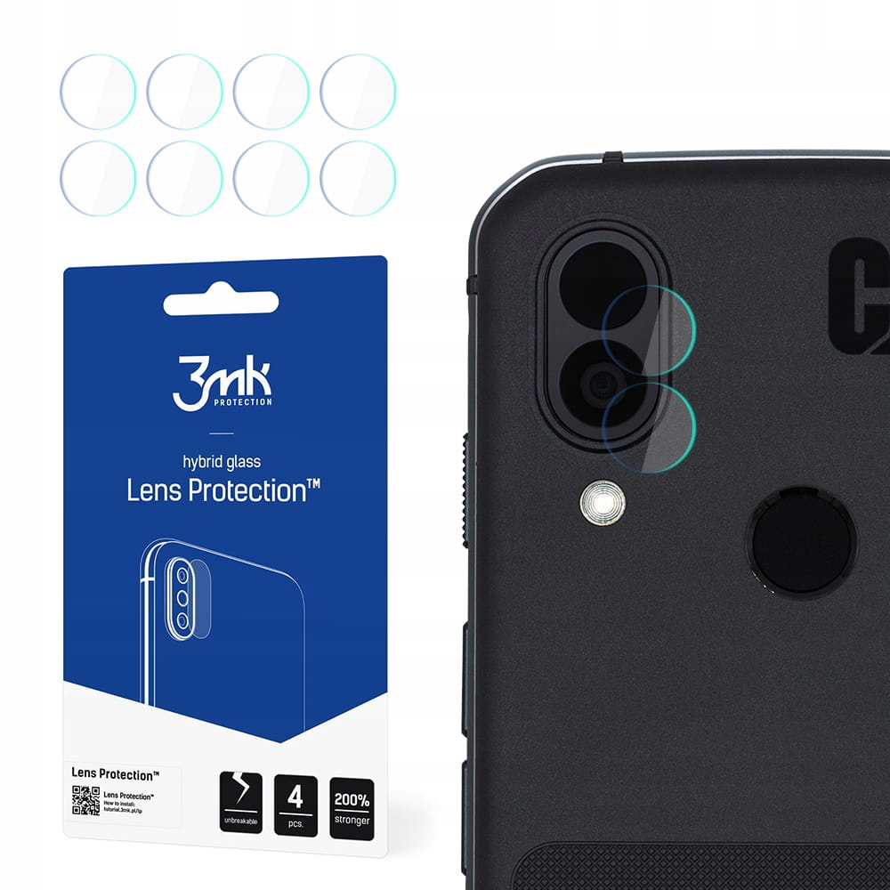 

Szkło hybrydowe na aparat do Cat S62 Pro 3mk Lens