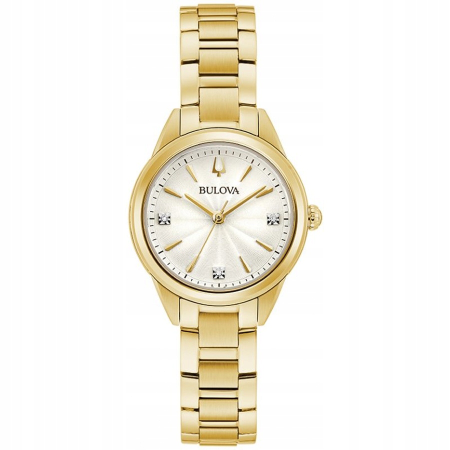Dámské hodinky Bulova 97P150 zlaté