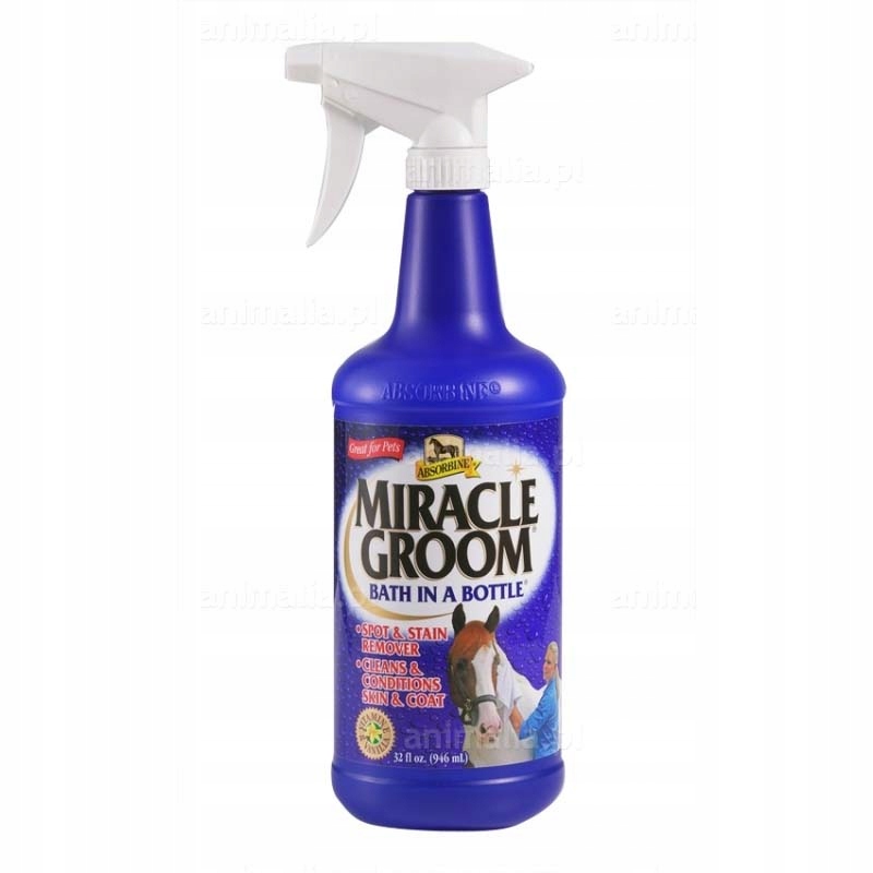 Miracle Groom Sprayer 946 ml czyszczenie sierści