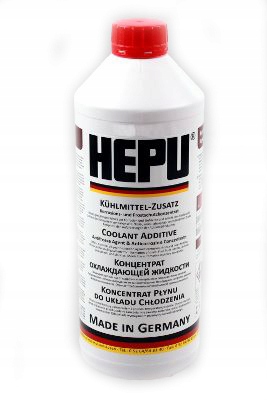 PŁYN DO CHŁODNIC G12 KONCENTRAT HEPU 1,5L