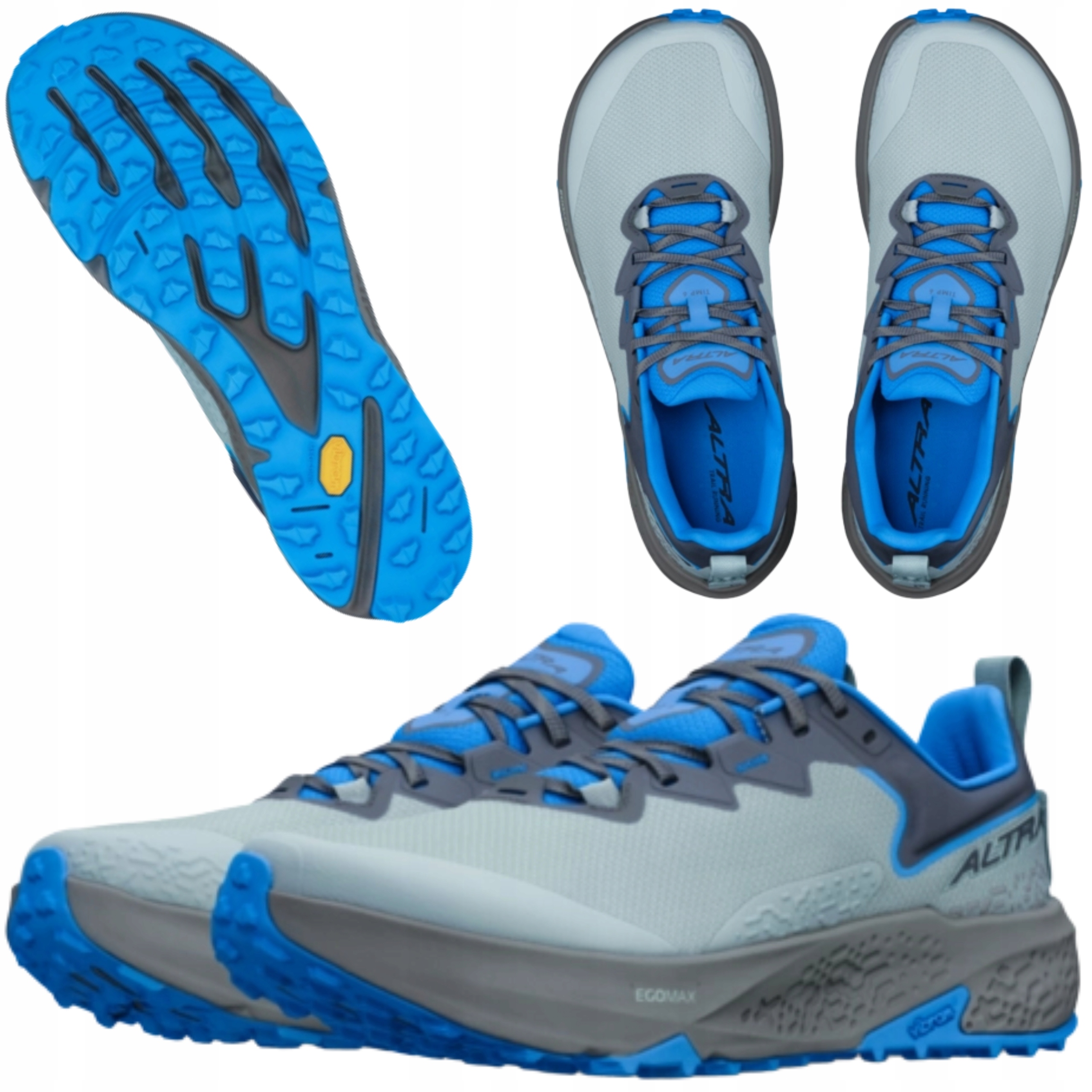 Buty Sportowe do Biegania Męskie Altra Timp 6 Szaro-Niebieskie 44