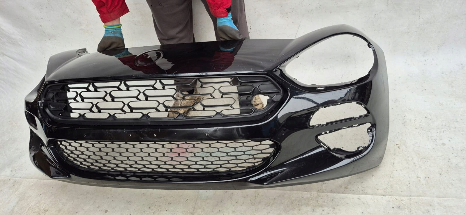 FIAT 124 SPIDER 16- bumper front front washer NA4L-50031