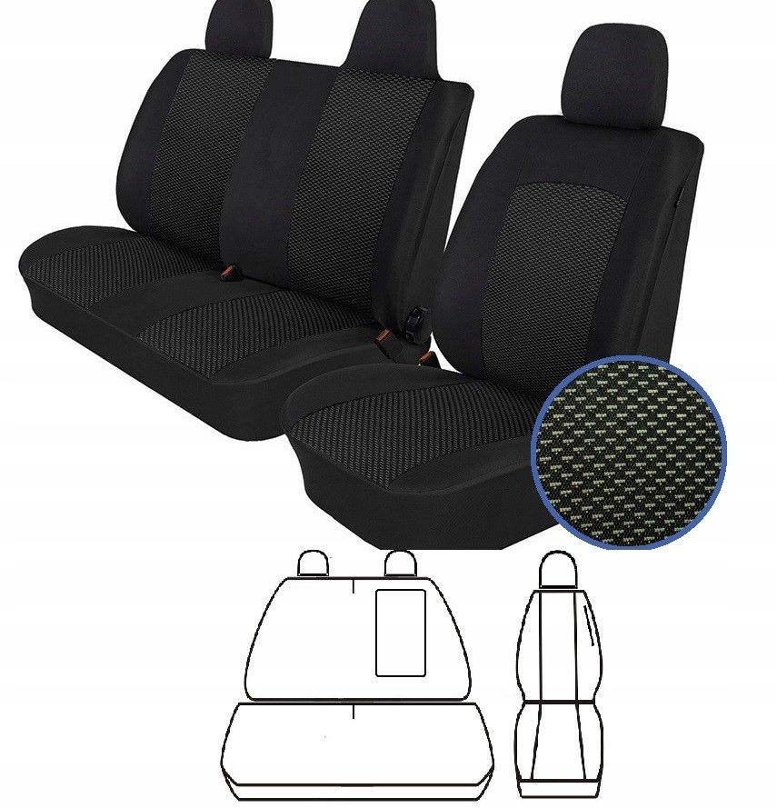 Autopoťahy Fiat Scudo I, Citroen Jumpy, Peugeot Expert 96-06