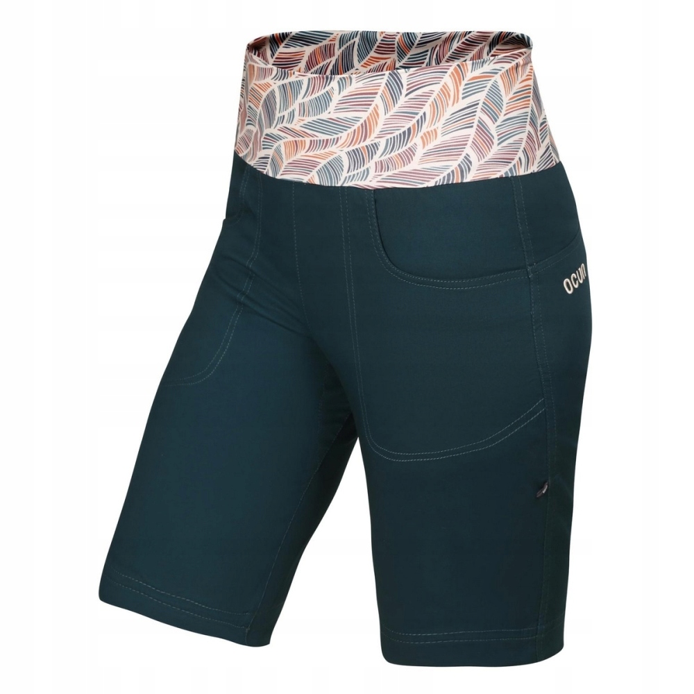 Kalhoty Ocún Sansa shorts green deep teal|S