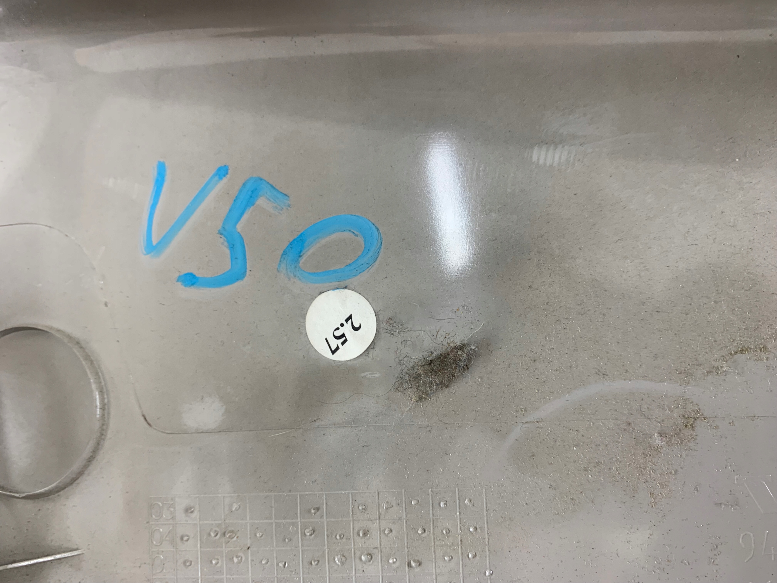 VOLVO V50 II Gurten Sicherheits links vorne + Blende Abdeckung 9486845