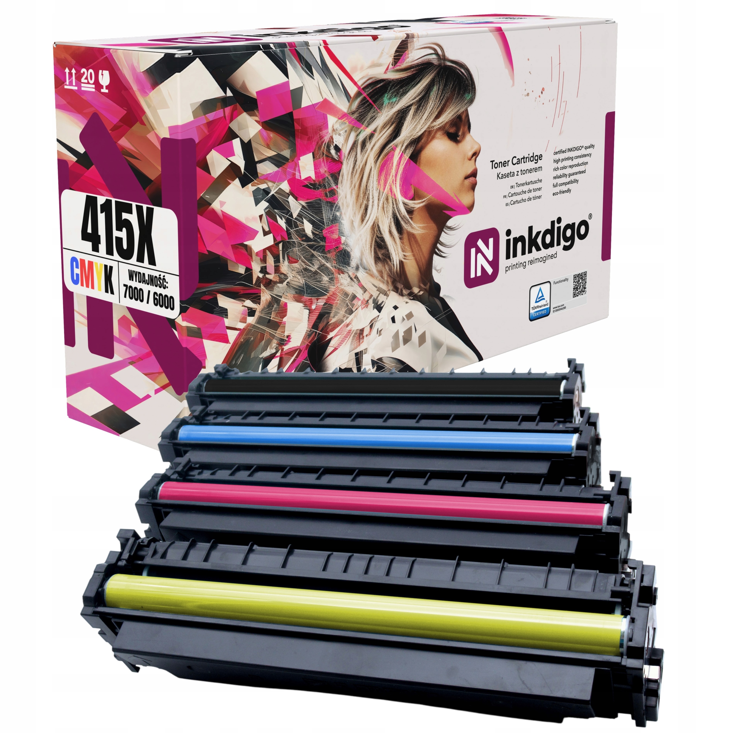 Toner Pro Hp Laserjet M479fdn M479fdw M479fnw XL x4