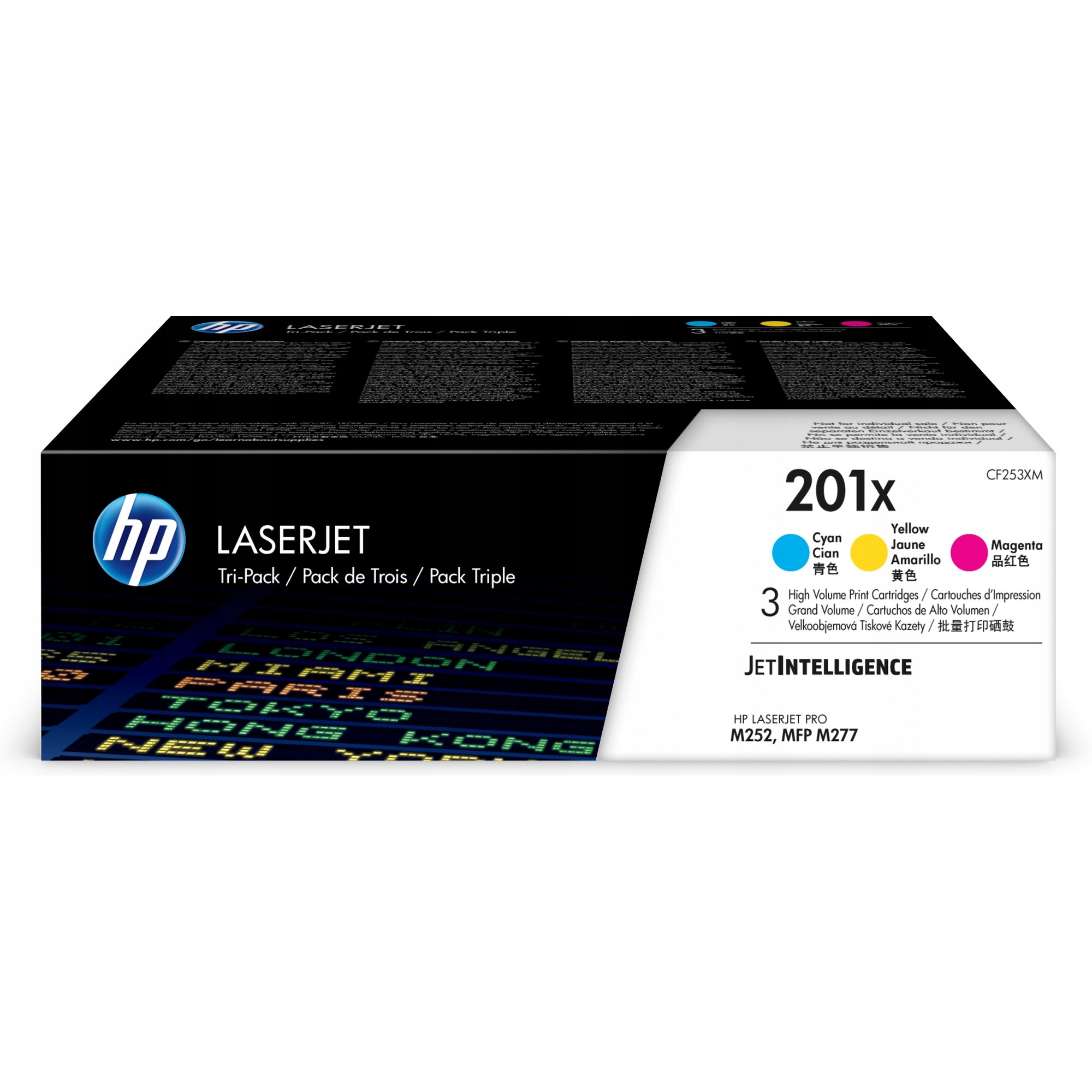 Hp 201X Cmy toner (CF253XM) originál