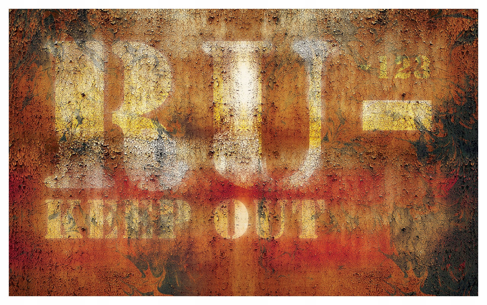 Fototapeta Rez Metal Loft Grunge Industrial Abstrakce 312x219 lepidlo