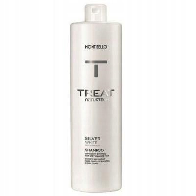 Montibello Silver White Treat Naturtech Šampon Pro Šedivé Vlasy 1000 ml