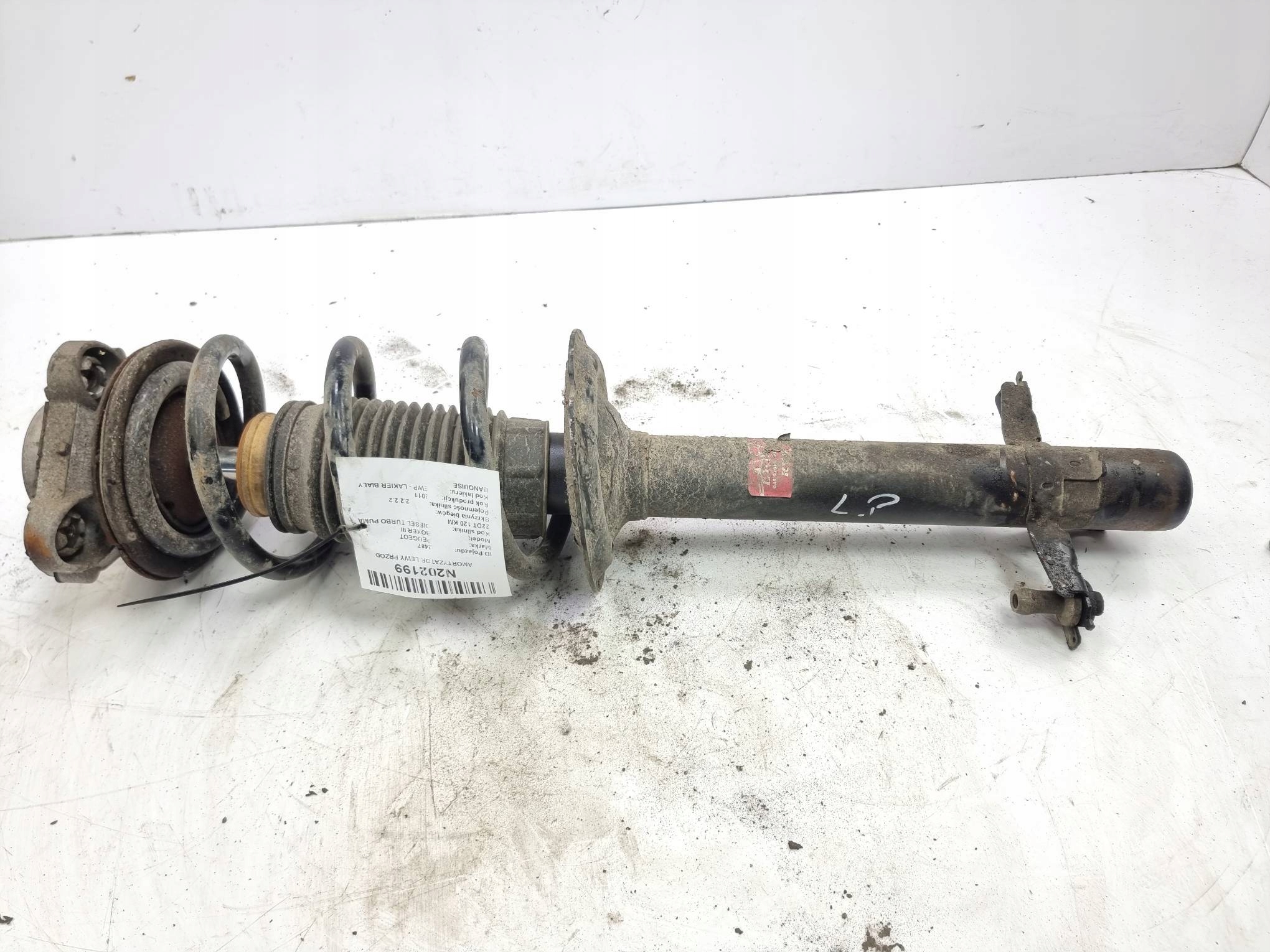 shock absorber left front PEUGEOT BOXER III