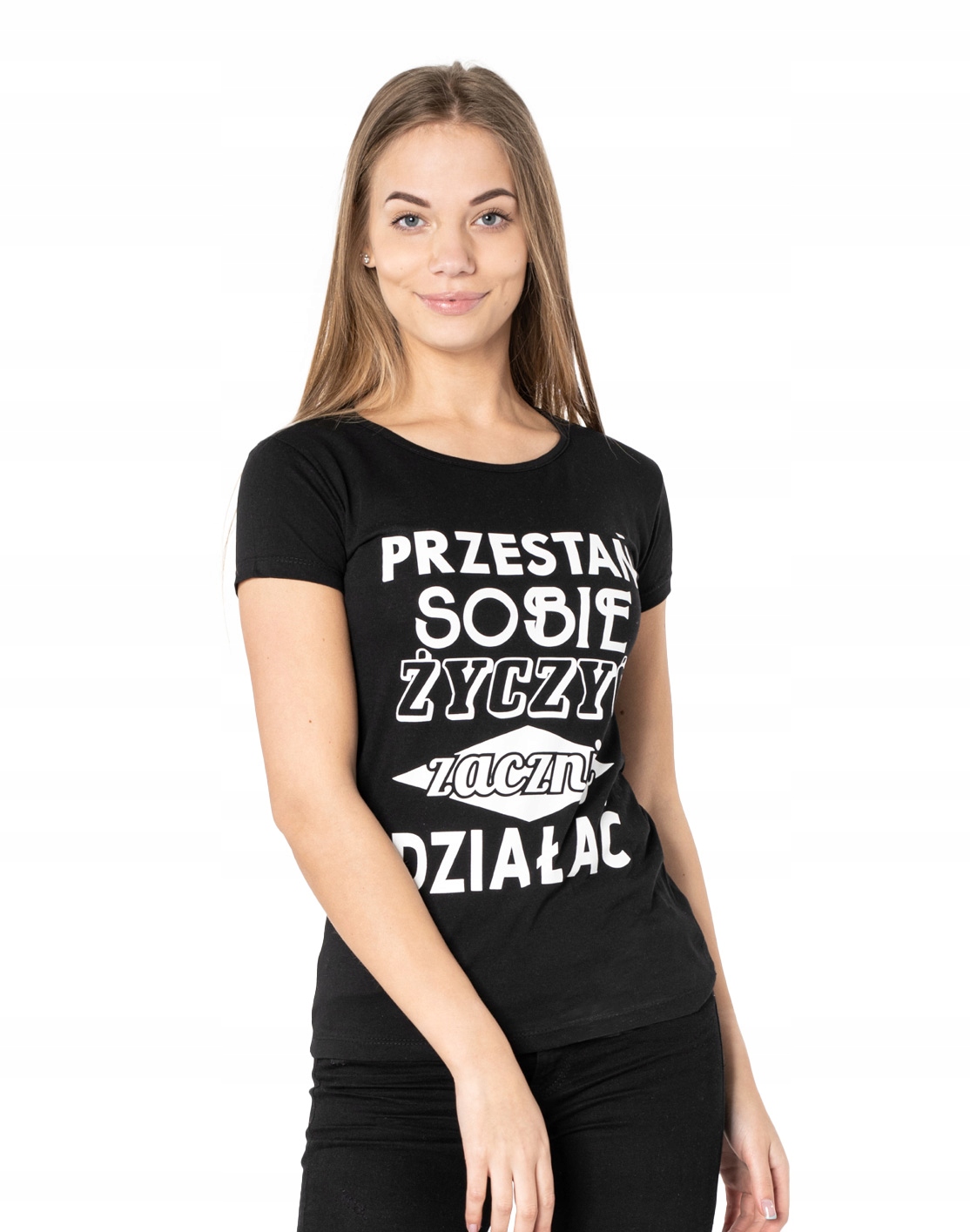 

Koszulka Tshirt Bluzka Damska Podkoszulek 556-2 S