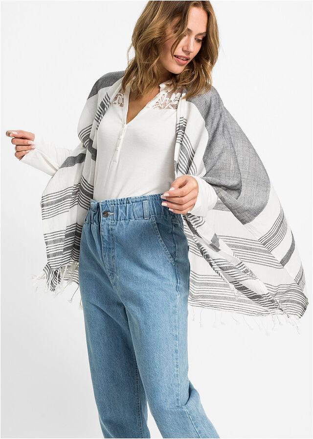 LETNIE PONCHO PASKI BONPRIX UNIWERSALNY Marka Bonprix