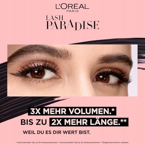 L'ORÉAL PARIS Tusz Do Rzęs Czarny Długość i Obj. Lash Paradise 6.4 ml — miniatura 2