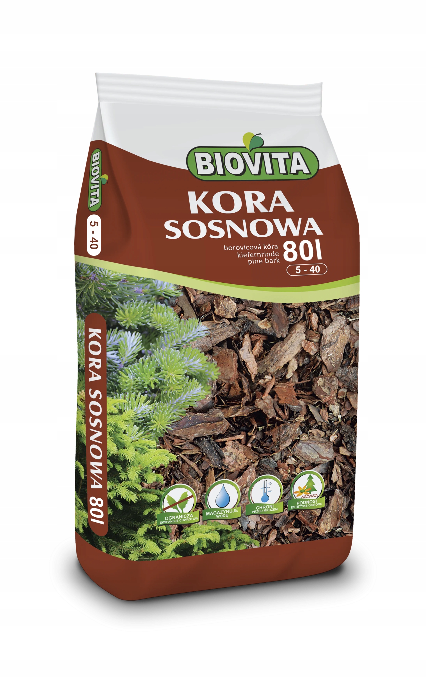 

Kora sosnowa średnia 5-40mm 80l