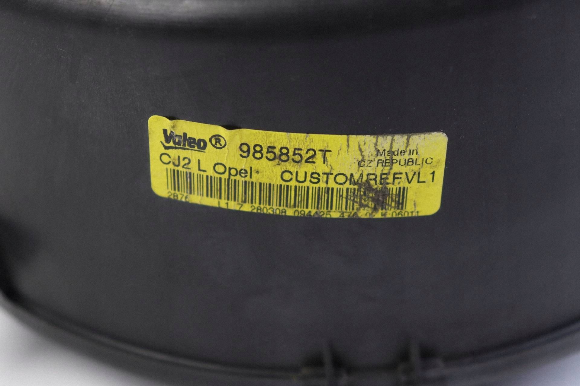 OPEL VECTRA C Lüfter DMUCHAWA des lüfters 985852T